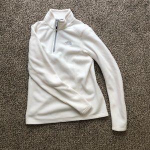 Fleece North Face Half Zip Sweatshirt